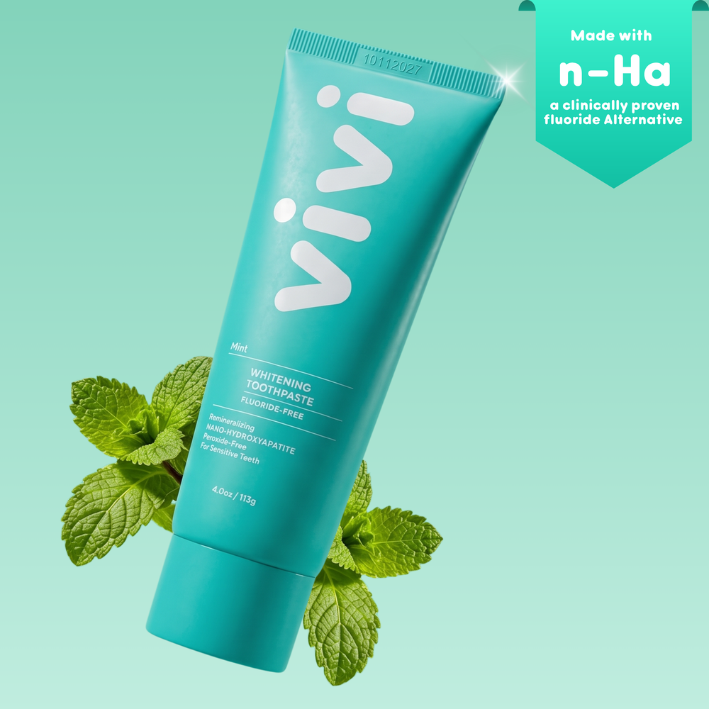 vivi Whitening Toothpaste Nano-Hydroxyapatite PAP+ Xylitol, Mint Flavor