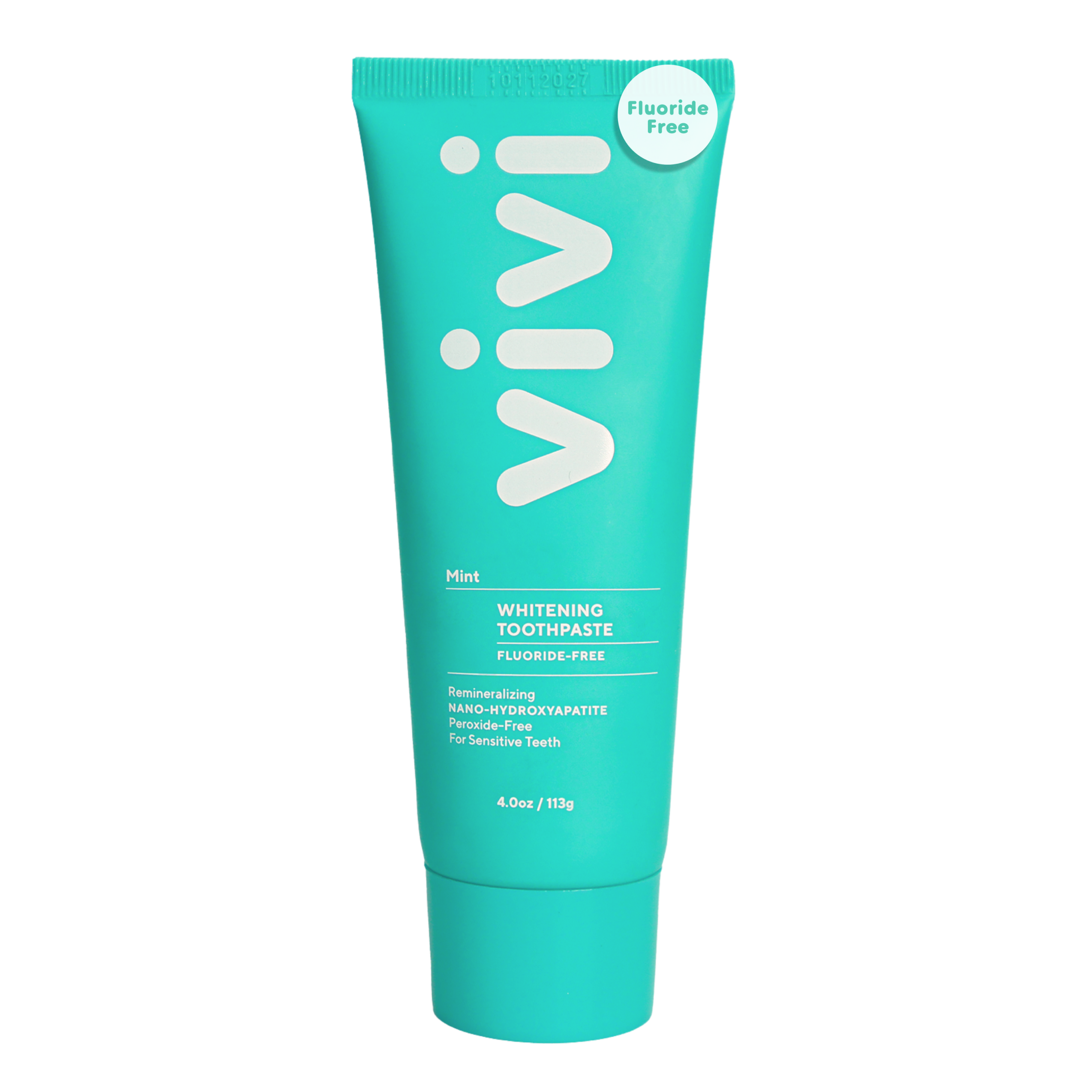 vivi Fluoride-Free Nano-Hydroxyapatite Whitening Toothpaste, Mint Flavor